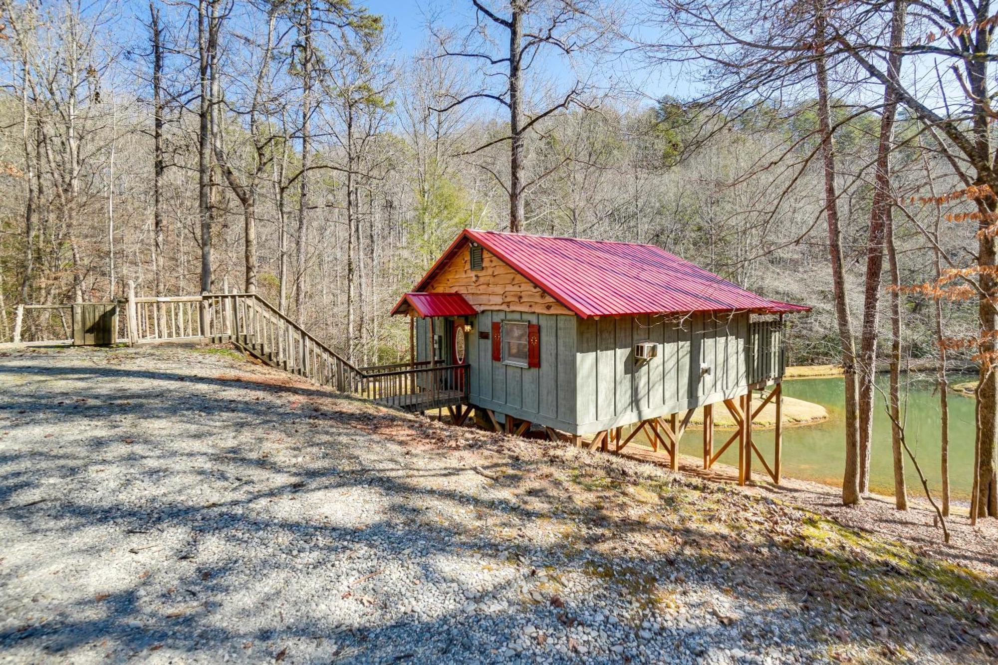 Villa Secluded Family Retreat In Dahlonega With Hot Tub! Extérieur photo
