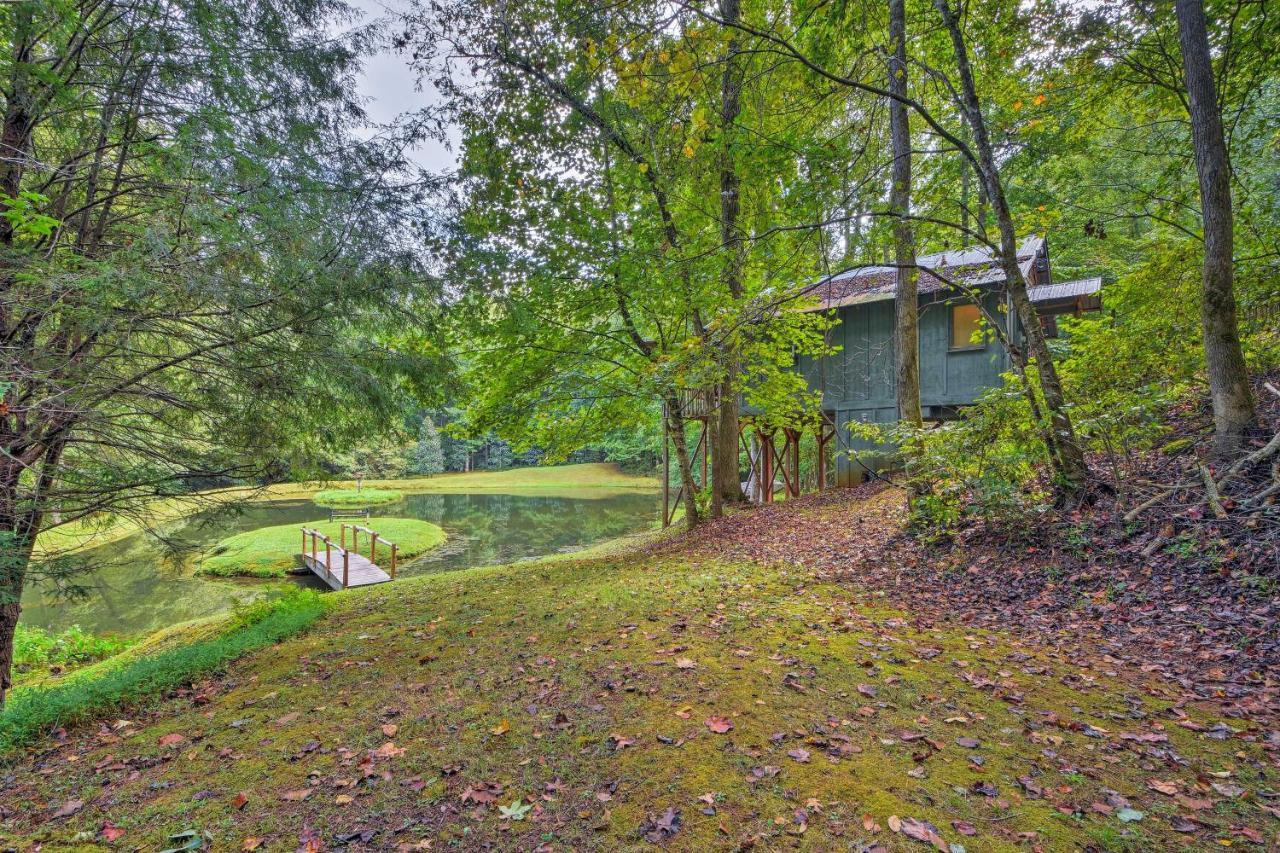 Villa Secluded Family Retreat In Dahlonega With Hot Tub! Extérieur photo