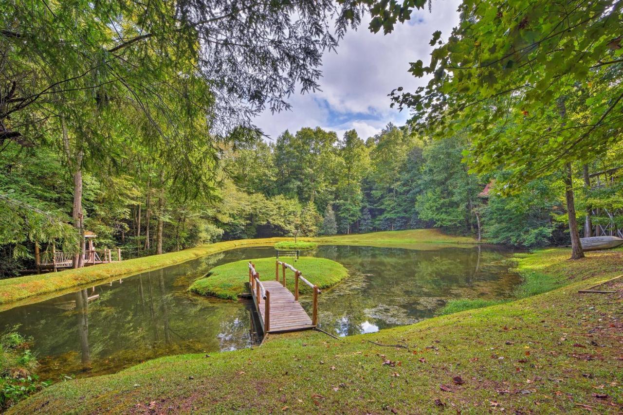 Villa Secluded Family Retreat In Dahlonega With Hot Tub! Extérieur photo